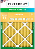 Filterbuy 17x20x1 Air Filter MERV 11 Superior Pet & Allergy Defense, by Filterbuy