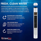 LiquaGen Activated Alumina + Carbon + KDF-55 Replacement Water Filter Cartridge - Image 6