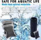 xcivi 6PCS Carbon Filter Media for Aquariums, Premium Activated Carbon - Image 7
