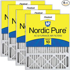 Nordic Pure 16x25x5 Honeywell/Lennox Replacement MERV 10 Air Filters 4 Pack by NordicPure