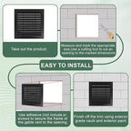 2-Pack 20"x20" Gable Vent - Image 6