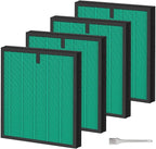 4 Pack HY4866 Air Purifier Replacement Filter Compatible by Cleangela