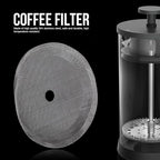5Pcs 304 Stainless Steel Coffee Mesh Filter Portable Reusable Cofffe Pot Mesh - Image 3