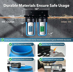 iSpring WGB21B-PB 2-Stage Whole House Water Filtration System w/ 10” x 4.5” - Image 4
