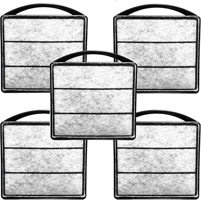 TARARIUM Fish Tank Filter Replacement Filter Element 5PSC, Cotton Material by TARARIUM
