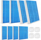 DerBlue 8pcs Wick Replacement Filter and 4pcsTop Fill Humidifier Replacement by HOME