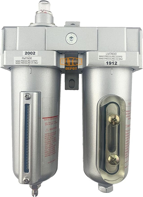 3/4" NPT HEAVY DUTY Industrial Grade 2 Stages Coalescing Filter Desiccant Dryer by AllToolDepot