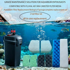 42 Pack Filter Media Kit for Fluval 406/407 Canister Filters - Image 2