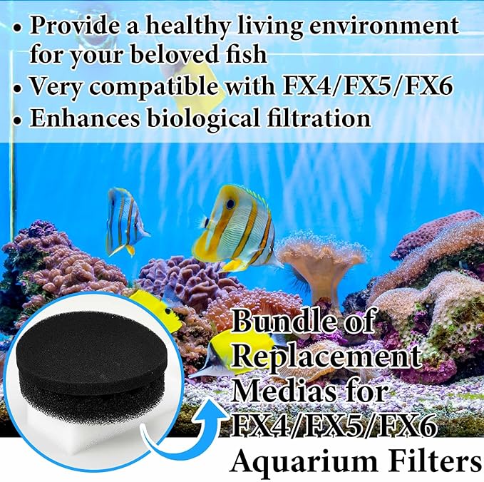 12 Pcs Aquarium Filter Media Kit Compatible - Image 5