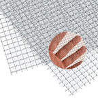 Wire Mesh Stainless Steel Woven Wire Mesh Screen 6 Mesh 300X 210mm Air Vent by Unknown