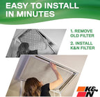 K&N 14X20X1 HVAC Furnace Air Filter, Lasts a Lifetime, Merv 13, the Last HVAC - Image 5