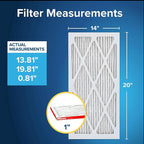 Filtrete 14x20x1 AC Furnace Air Filter, MERV 11, MPR 1000, Micro Allergen - Image 2