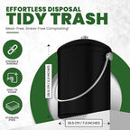 Utopia Kitchen Compost Bin for Kitchen Countertop, 1.3 Gallon Compost Bucket - Image 3