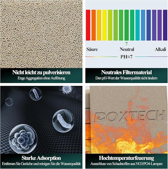 boxtech Aquarium Filter Media Bio Ceramic Brick Bio Filter Media - Image 6