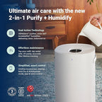 BLUEAIR 2-in-1 Purify + Humidify: Air Purifier and Humidifier - Image 2