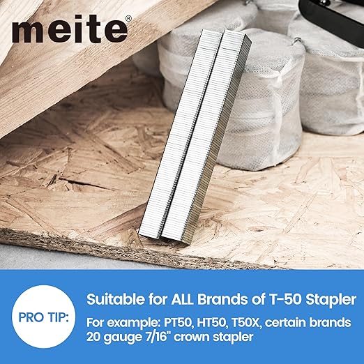 meite Heavy Duty Staples, 5/16 Inch Length T-50 Staples - Image 5