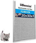 UBeesize 20x30x1 Reusable Electrostatic Air Filter HVAC AC Furnace Filter by UBeesize