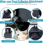 Replacement miter saw Dust Collector Attachment Fits DW708 Miter Saw - Image 6