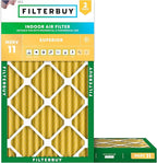 Filterbuy 10x20x2 Air Filter MERV 11 Superior Pet & Allergy Defense, by Filterbuy