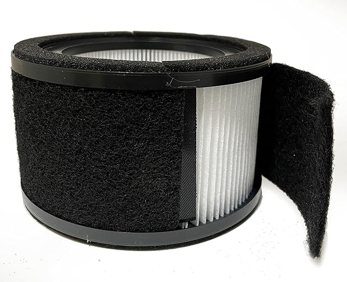 Nispira Replacement Filter L True HEPA + Activated Carbon Pre Filter Compatible - Image 4