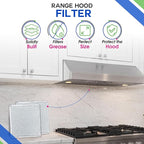 Bagean Stove Vent Filter 8x8 inch BCC024600 Compatible - Image 2