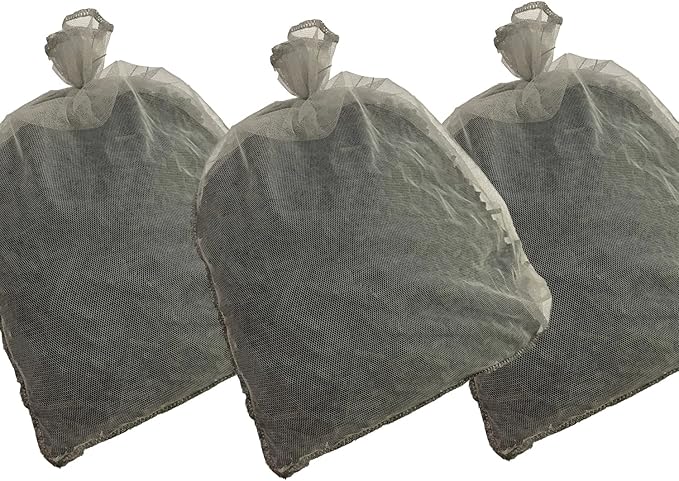 TopDogFilters Activated Carbon Pellets Filter Media Bulk in Mesh Bag 5 10 15 20 by BeamsWork