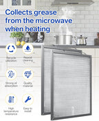 WA6500 QT20000 BPQTF B-roan Stove Hood Vent Filter 11.25"x11.25"x0.38" Aluminum - Image 3