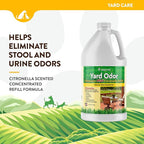 NaturVet – Yard Odor Eliminator Plus Citronella Spray – Eliminate Stool and - Image 2