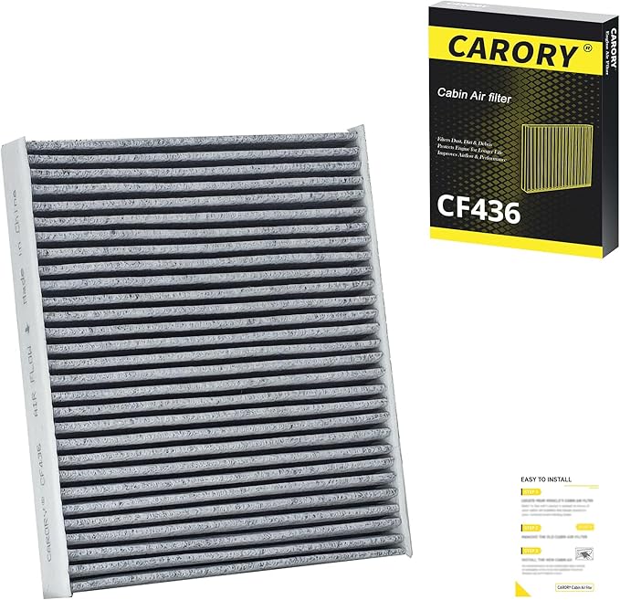 Cabin Air Filter w/Activated Carbon by Carory
