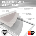 K&N 20X24X1 HVAC Furnace Air Filter, Lasts a Lifetime, Merv 8, the Last HVAC - Image 4