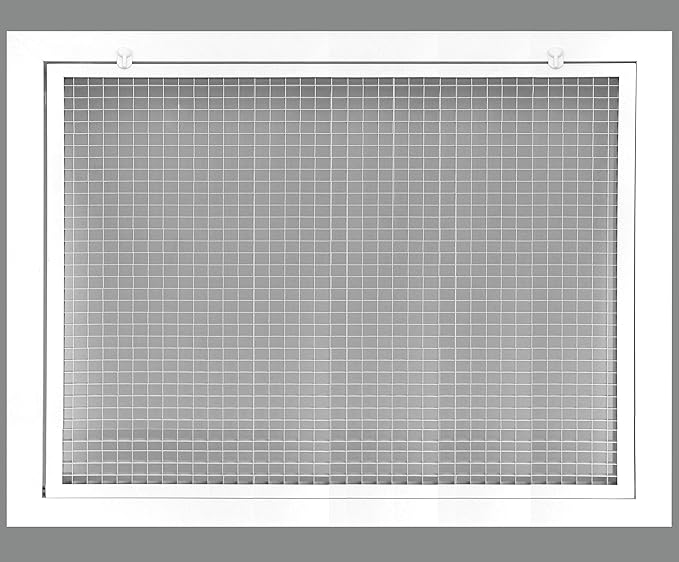 HVAC Premium 20'' x 16'' Cube Core Eggcrate Return Air Filter Grille by HVACPremium