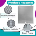 4 Pcs S99010430-002 Range Hood Filters Compatible - Image 4