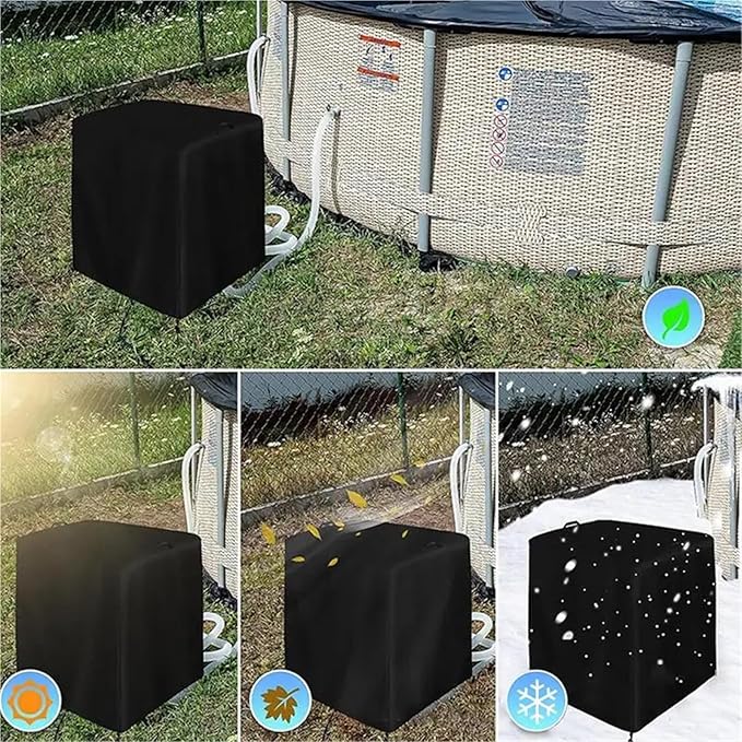 Cover for Pool Pump Filter Sand Cylinder Sunscreen Anti-UV Ground Enclosure - Image 5