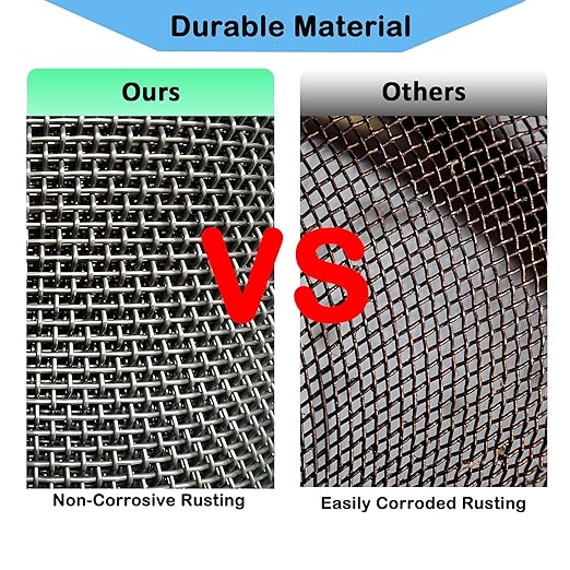 304 Stainless Steel Mesh Screen#30Mesh -Size:15.7"x47.2", - Image 4