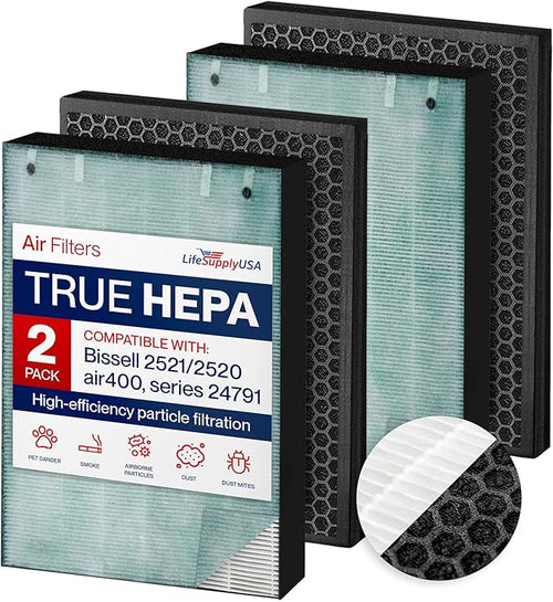 2521/2520 Filter Replacement Compatible by LifeSupplyUSA