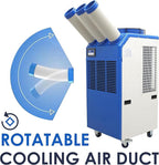 Portable Air Conditioner 22, 178 BTU Industrial Spot Cooler Air Conditioner - Image 4
