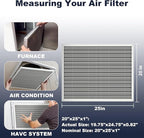 20x25x1 Reusable Air Filter, Electrostatic, Washable Lasts a Lifetime, Breathe - Image 5