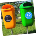 6pcs Decorative Waste Sorting Stickers - Image 6