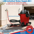 Universal Compatible with Any Brand Shop Vac Extractor Attachment with 2-1/2" & - Image 5