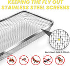 SheeChung RV Furnace Vent Screen, Flying Insect Screen Water Heater Cover - Image 3