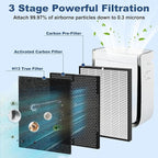 8 Pack 3000 Replacement Filter, Compatible - Image 2