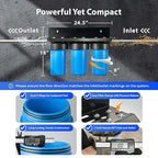 iSpring WGB31B-PF Whole House Water Filter System, SGS-Tested to Remove up to - Image 4
