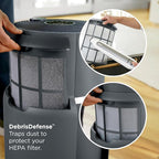 Shark Air Purifier for Home, NeverChange Max, 300 sq. ft. for Large Room - Image 8