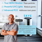 Air Health Skye 5 Stage Air Purifier, Features Ultraviolet Light, H13 True Hepa - Image 2