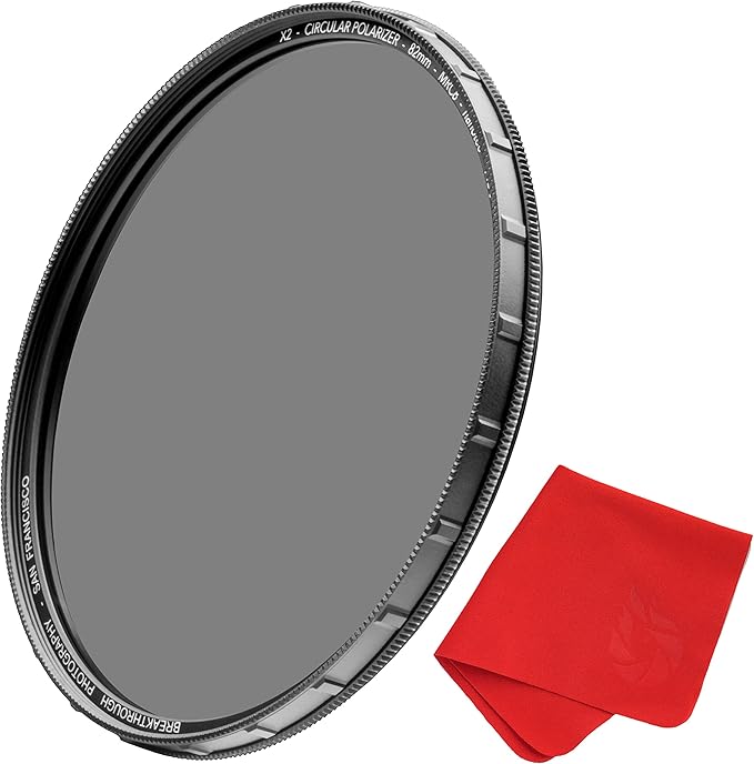72mm X2 CPL Circular Polarizing Filter by Breakthrough+Photography