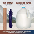 Membrane Solutions Water Filter Straw S2, NSF/ANSI 42&372&401 Certified - Image 8
