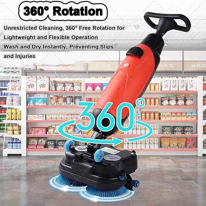 Commercial Floor Scrubber Machine Lightweight Electric Floor Cleaner - Image 3