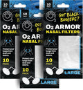 O2 Armor Nose Filters for Welders & Allergies by O2Armor