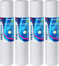 ICEPURE 5 Micron 4.5" x 20" Whole House String Wound Sediment Water Filter by ICEPURE