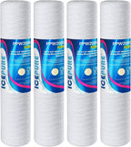 ICEPURE 5 Micron 4.5" x 20" Whole House String Wound Sediment Water Filter by ICEPURE